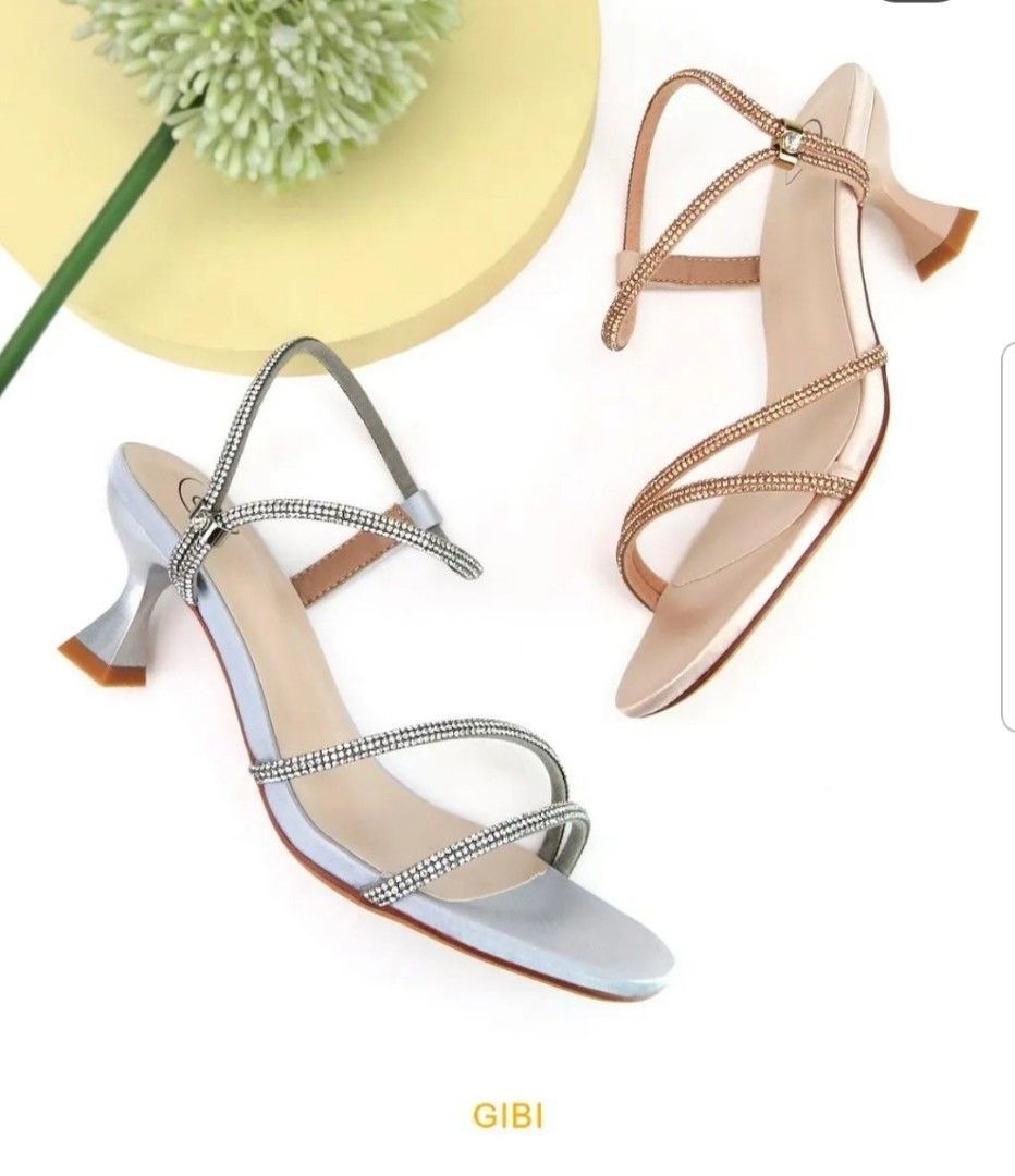 GIBI wedding shoes 2 inch heels Women s Fashion Footwear Heels