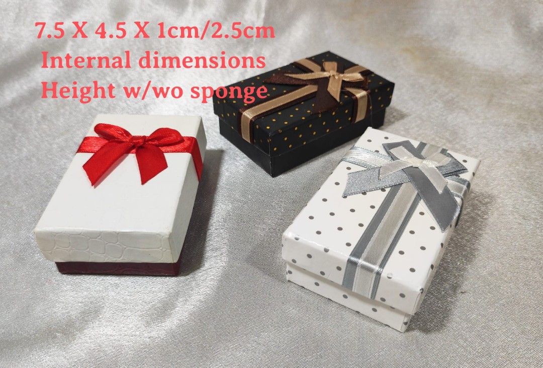 Gift Boxes for jewelry pieces, Women's Fashion, Jewelry & Organisers