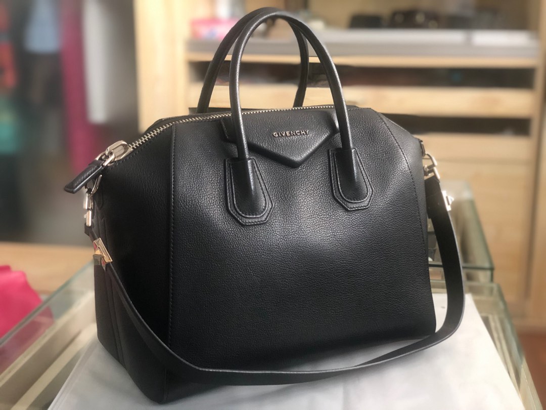 Givenchy, Bags, Sold Givenchy Antigona Medium Black Satchel