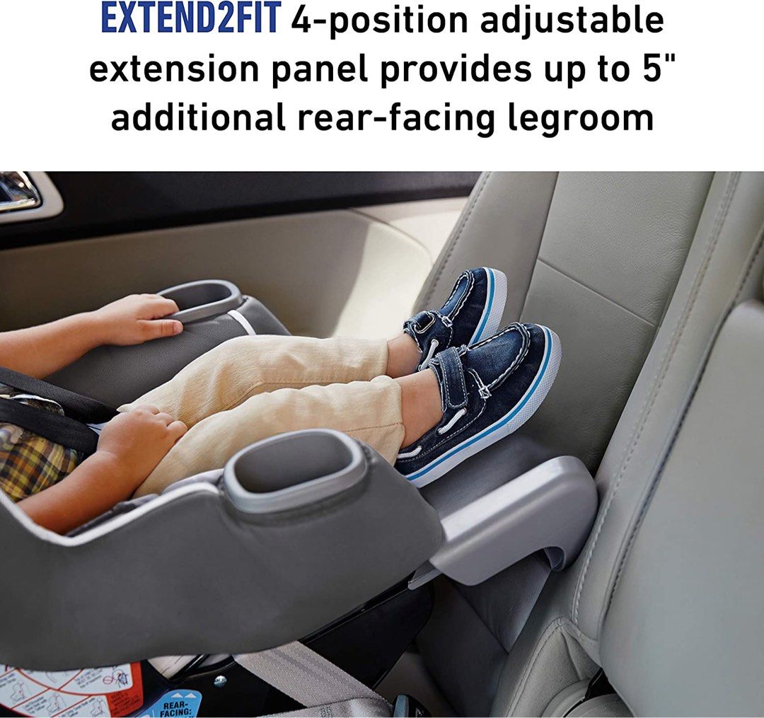 Graco car seat Extend2Fit Convertible Car Seat Ride Rear Facing