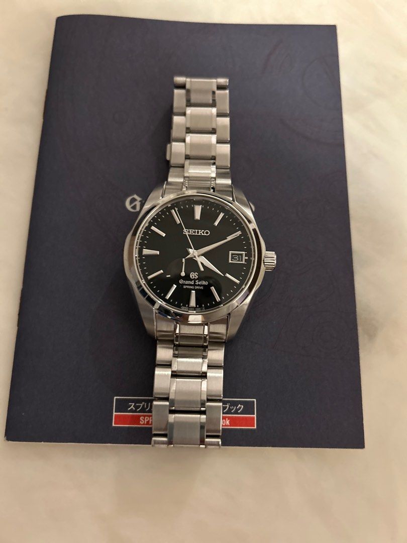 Grand Seiko Spring Drive SBGA003 in Great Condition, Luxury, Watches on  Carousell