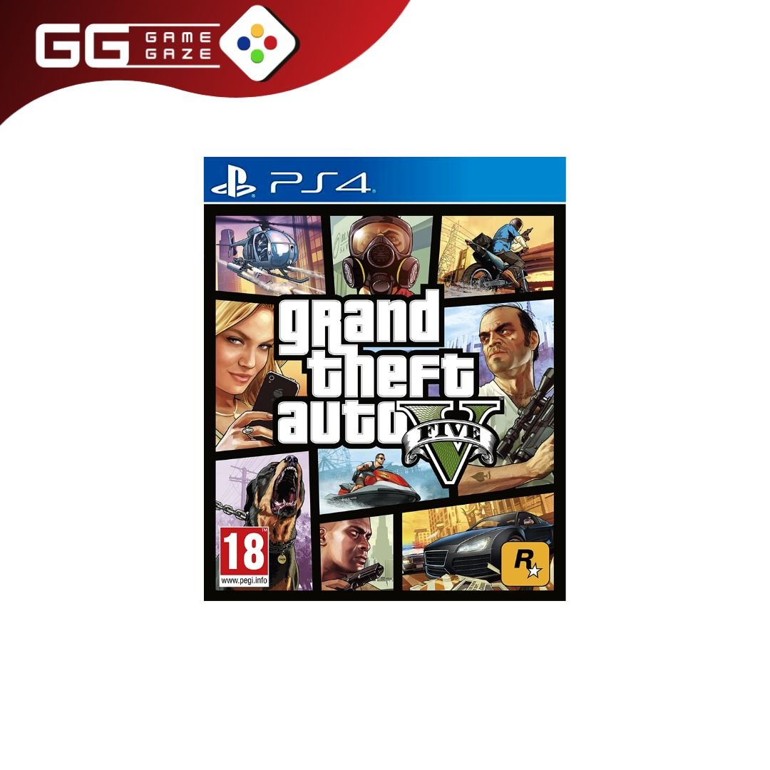 GTA V (PS4 & PS5) Digital Download Activated, Video Gaming, Video Games