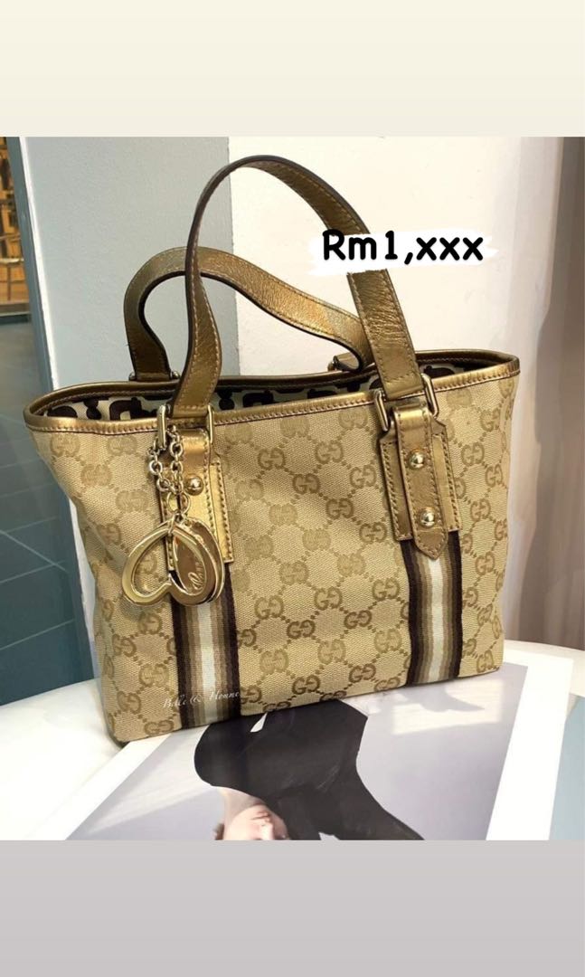 Gucci small sale tote bag