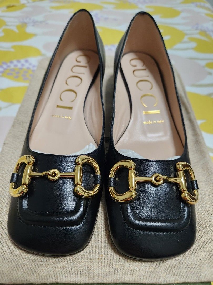 Gucci 2024 horsebit flats