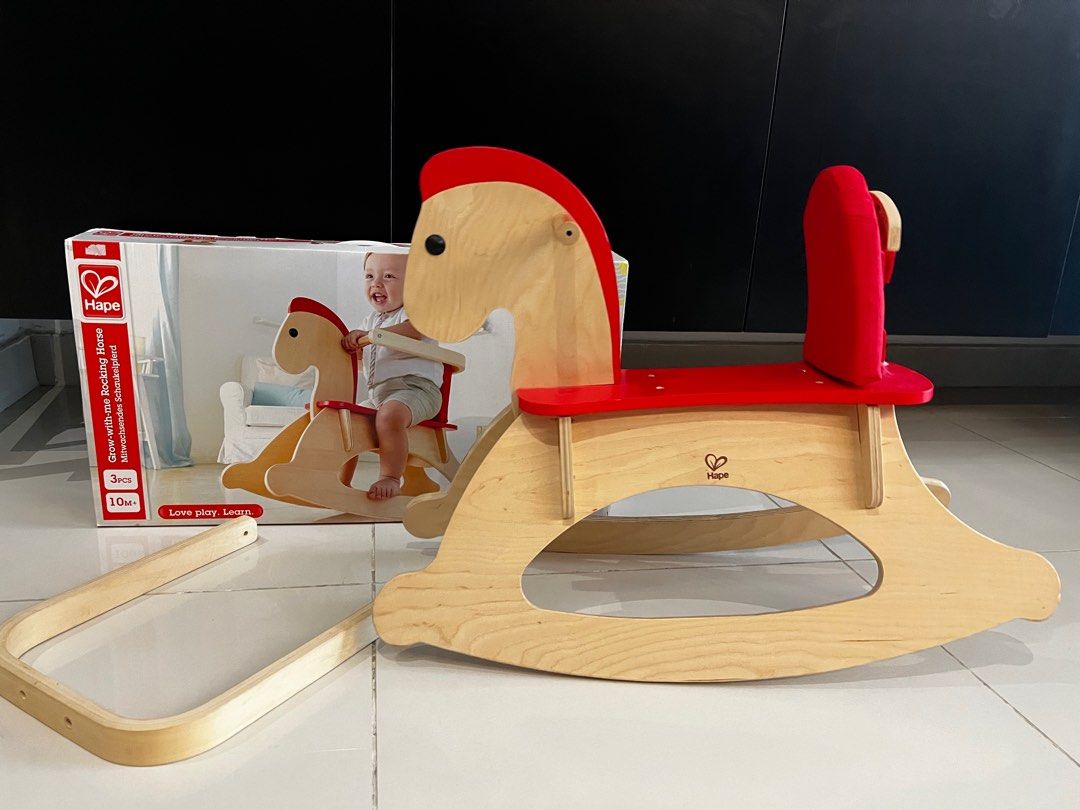 Hape rock and ride rocking horse on sale