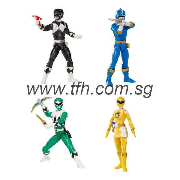 Hasbro Power Rangers Lightning Collection - 6' Figure - Wave 12: Set of ...