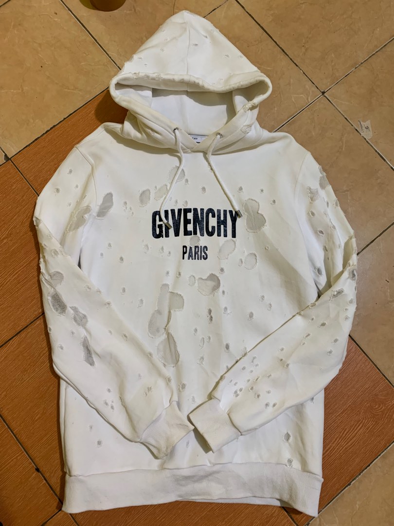 Felpa givenchy destroyed new arrivals