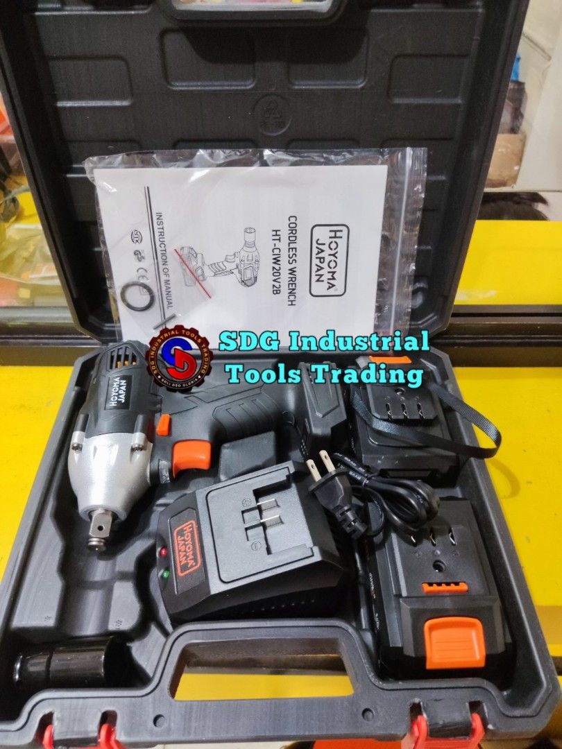 HOYOMA Japan 20V Cordless Impact Wrench HT CIW20V2B BL Furniture Home Living Cleaning Homecare Supplies Cleaning Tools Supplies on Carousell