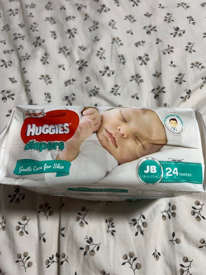 Huggies Platinum JB Diapers, Babies & Kids, Bathing & Changing, Diapers