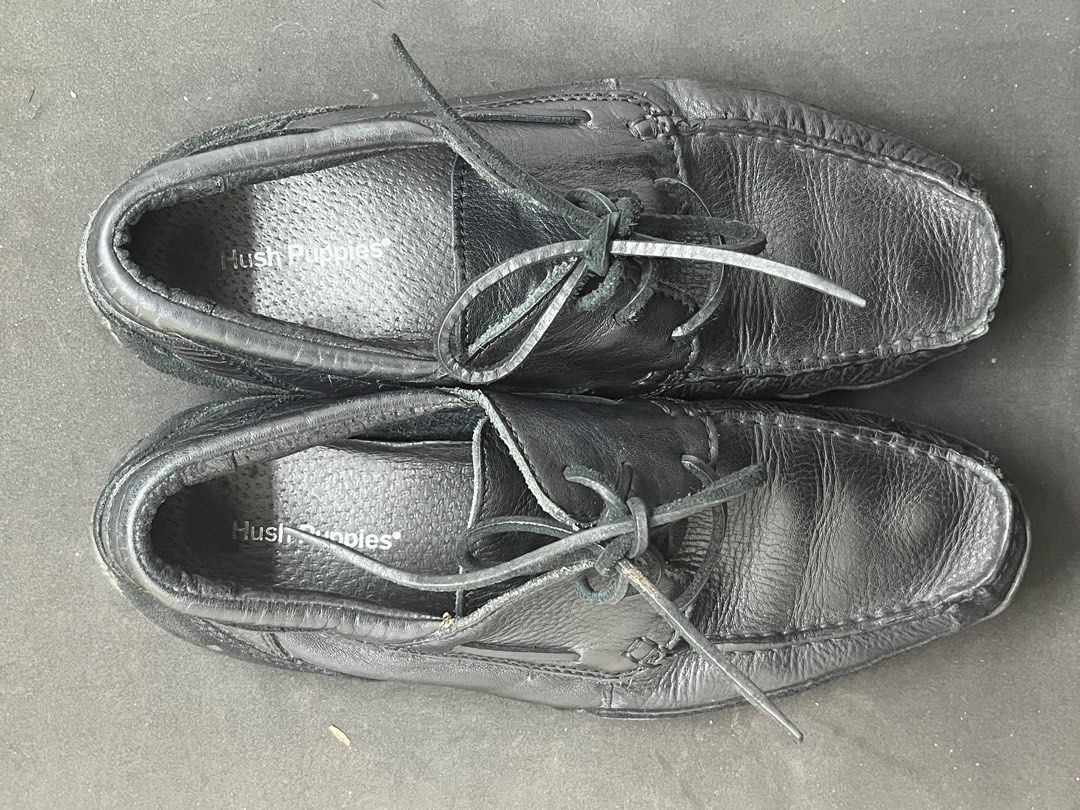 Hush Puppies topsider boat shoes not Sperry not Sebago, Men's Fashion