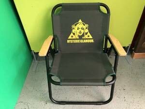 HYSTERIC GLAMOUR TRIANGLE WOMAN FOLDING CHAIR, 運動產品, 行山及