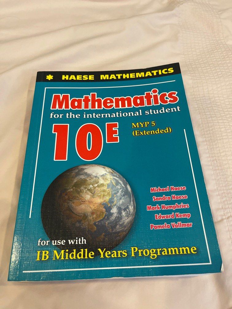 本Haese Mathematics 10E IB MYP textbook