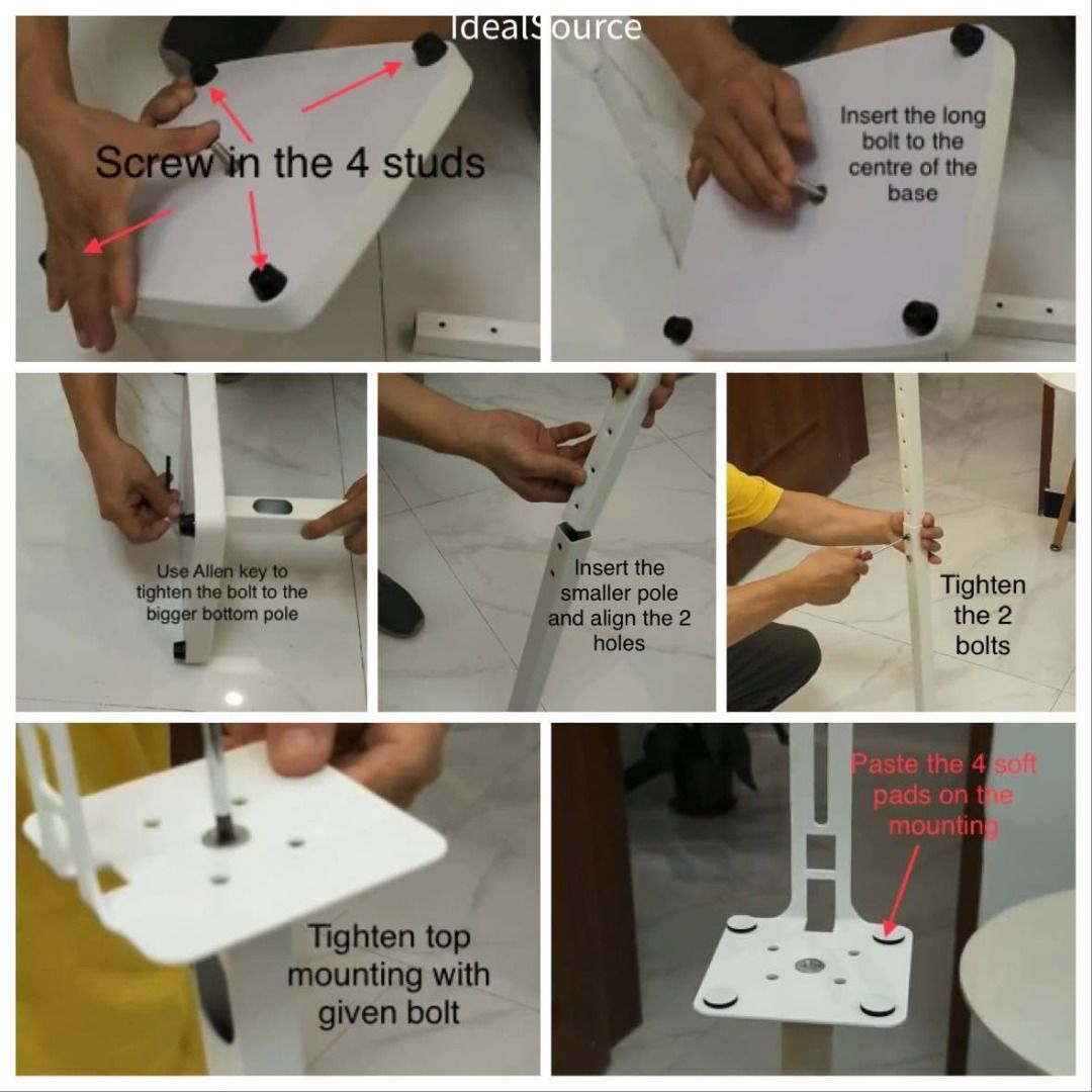 [iDS] Speaker Stand Speaker Management Pole for Samsung Q950A Samsung