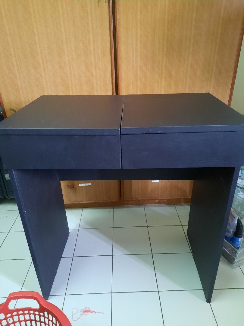 IKEA Brimnes Dressing Table Black, Furniture & Home Living, Furniture