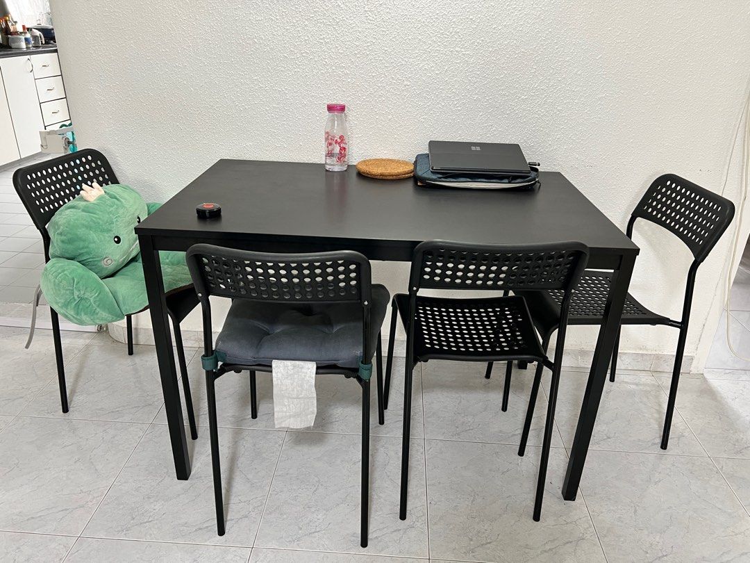 Ikea dining table set, Furniture & Home Living, Furniture, Tables