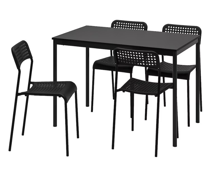 Ikea dining table set, Furniture & Home Living, Furniture, Tables ...