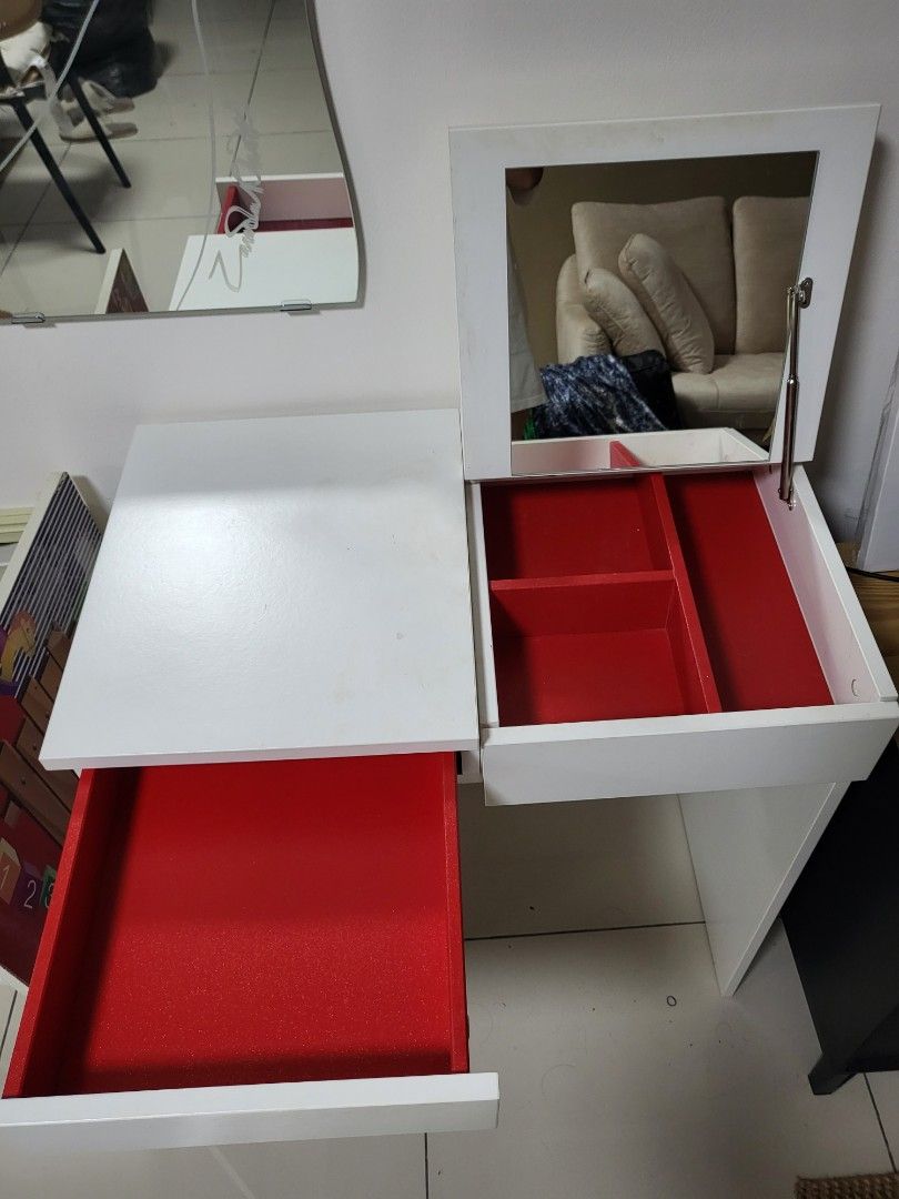 Ikea Dressing table (Brimnes) Meja solek Meja Makeup, Furniture & Home