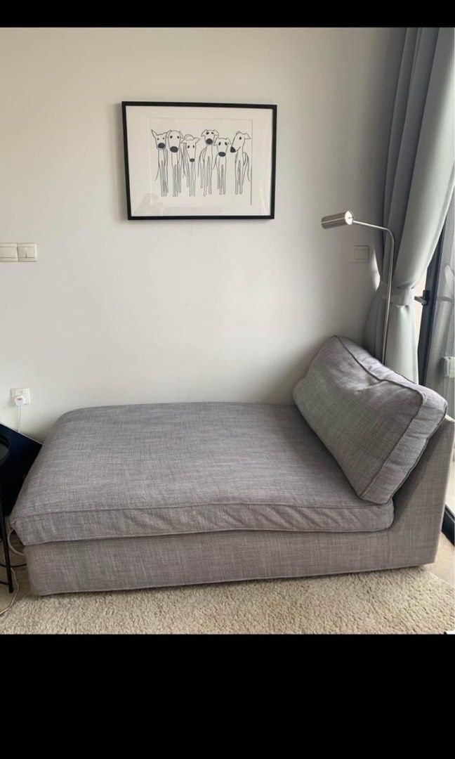 Ikea kivik sofa chaise lounge