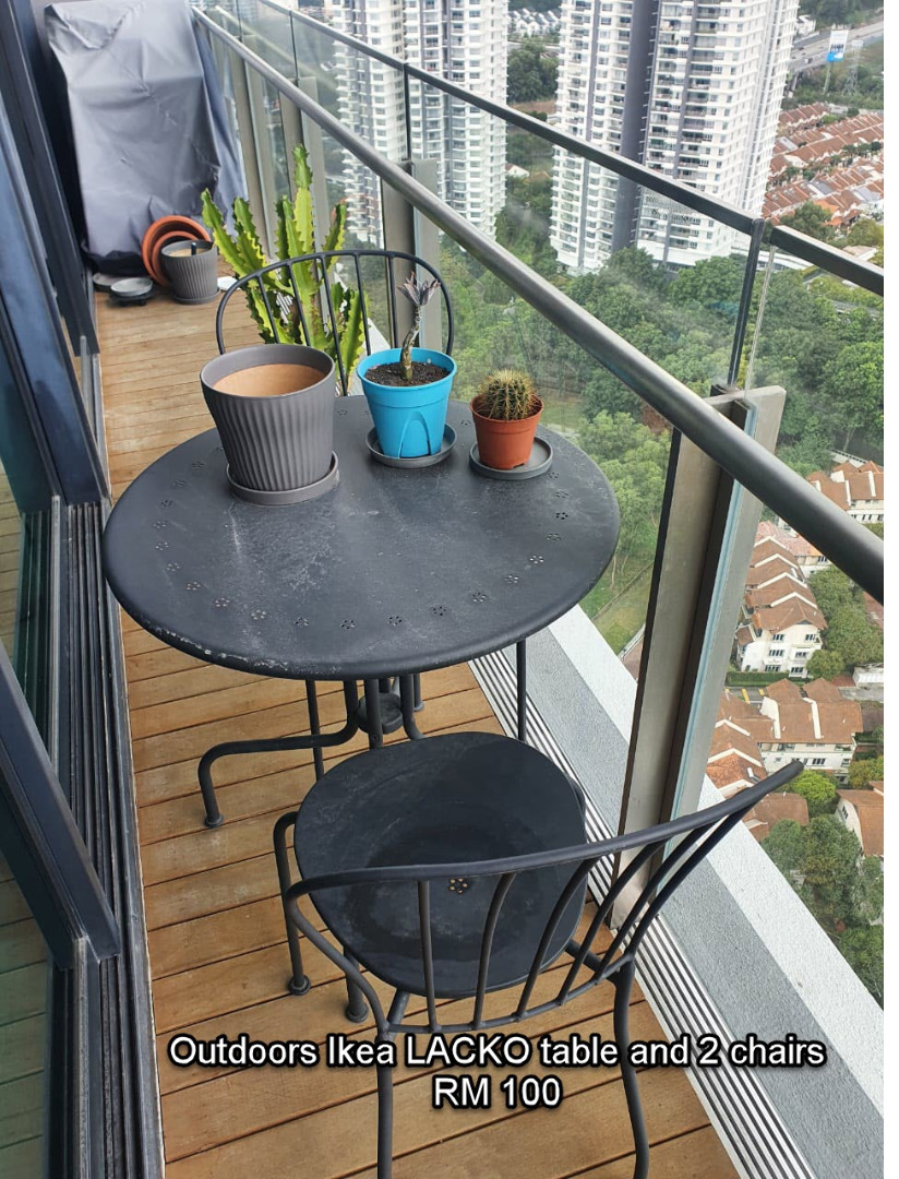 Ikea LACKO outdoor set, Furniture & Home Living, Furniture, Tables