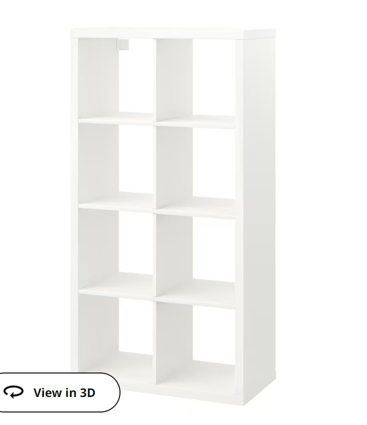 Ikea Shelving Unit with two doors, Furniture & Home Living, Furniture