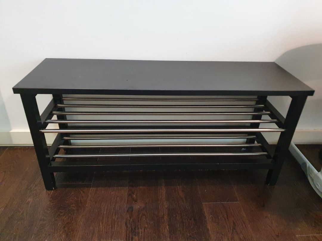 Ikea shoe rack Tjusig, Furniture & Home Living, Furniture, Shelves