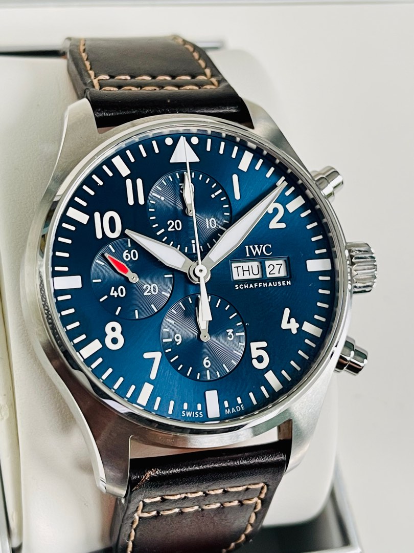 IWC Chronograph Le Petit Prince Edition, Men's Fashion, Watches