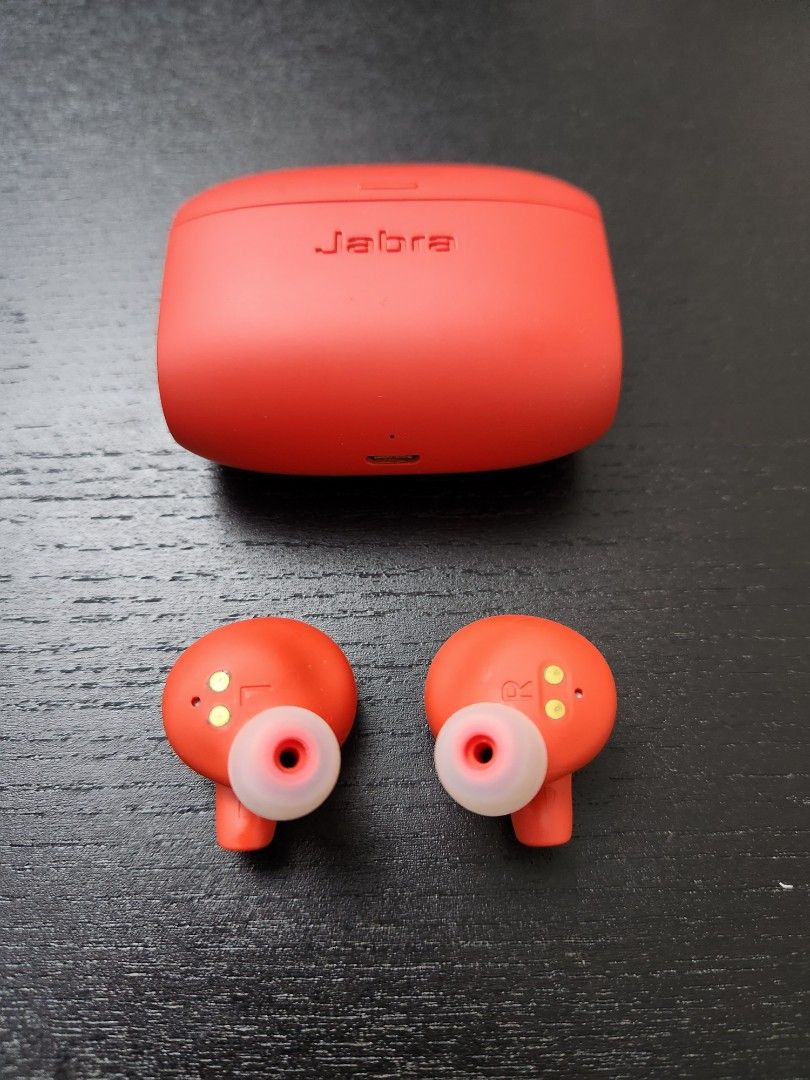 Jabra Elite Active 65t Red Audio Earphones on Carousell