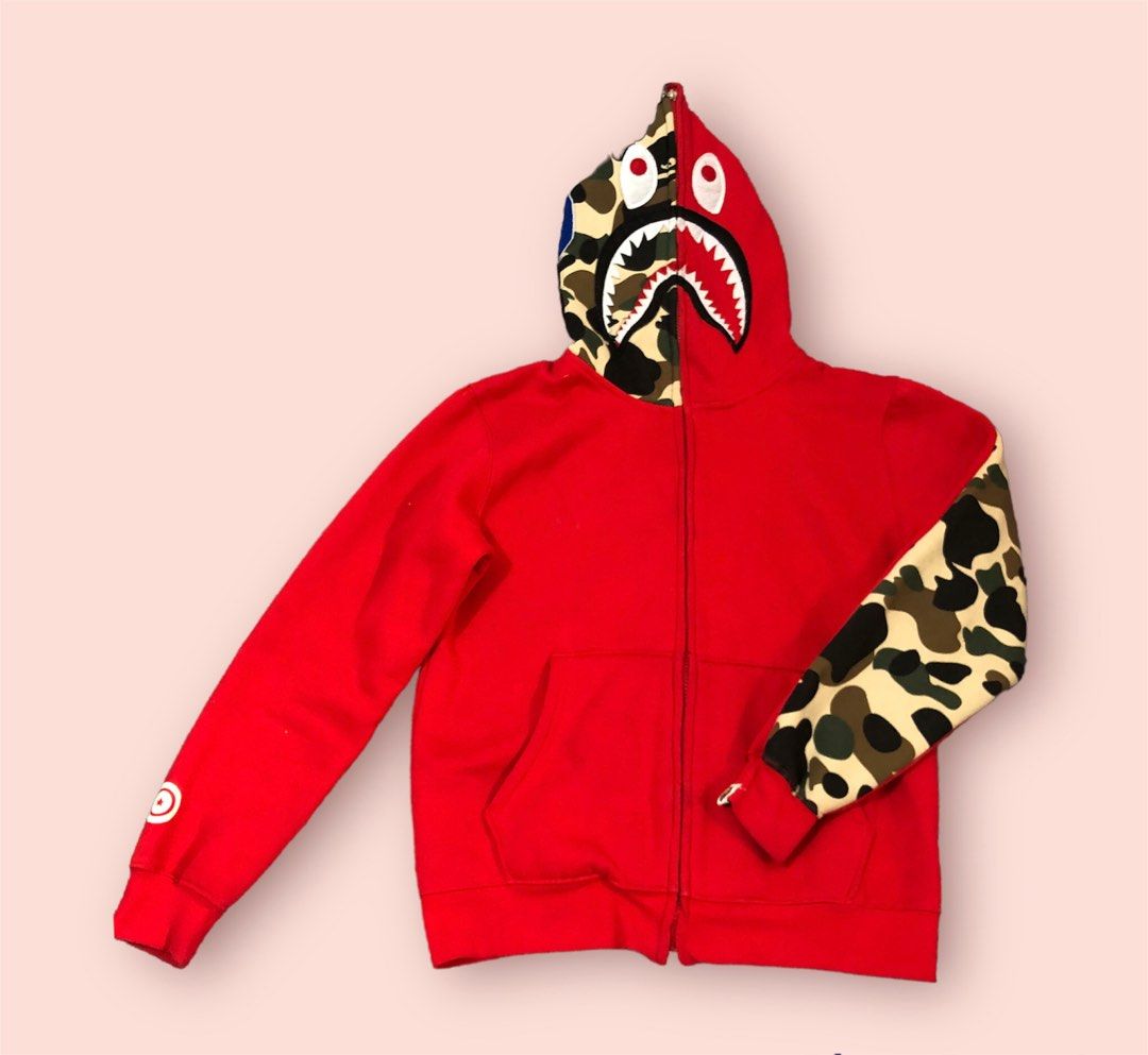 Jaket bape shark ori hot sale
