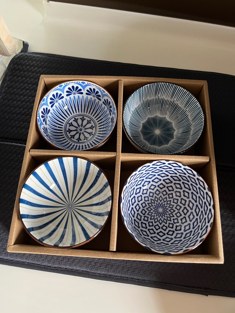 Japanese style bowl set, Furniture & Home Living, Kitchenware