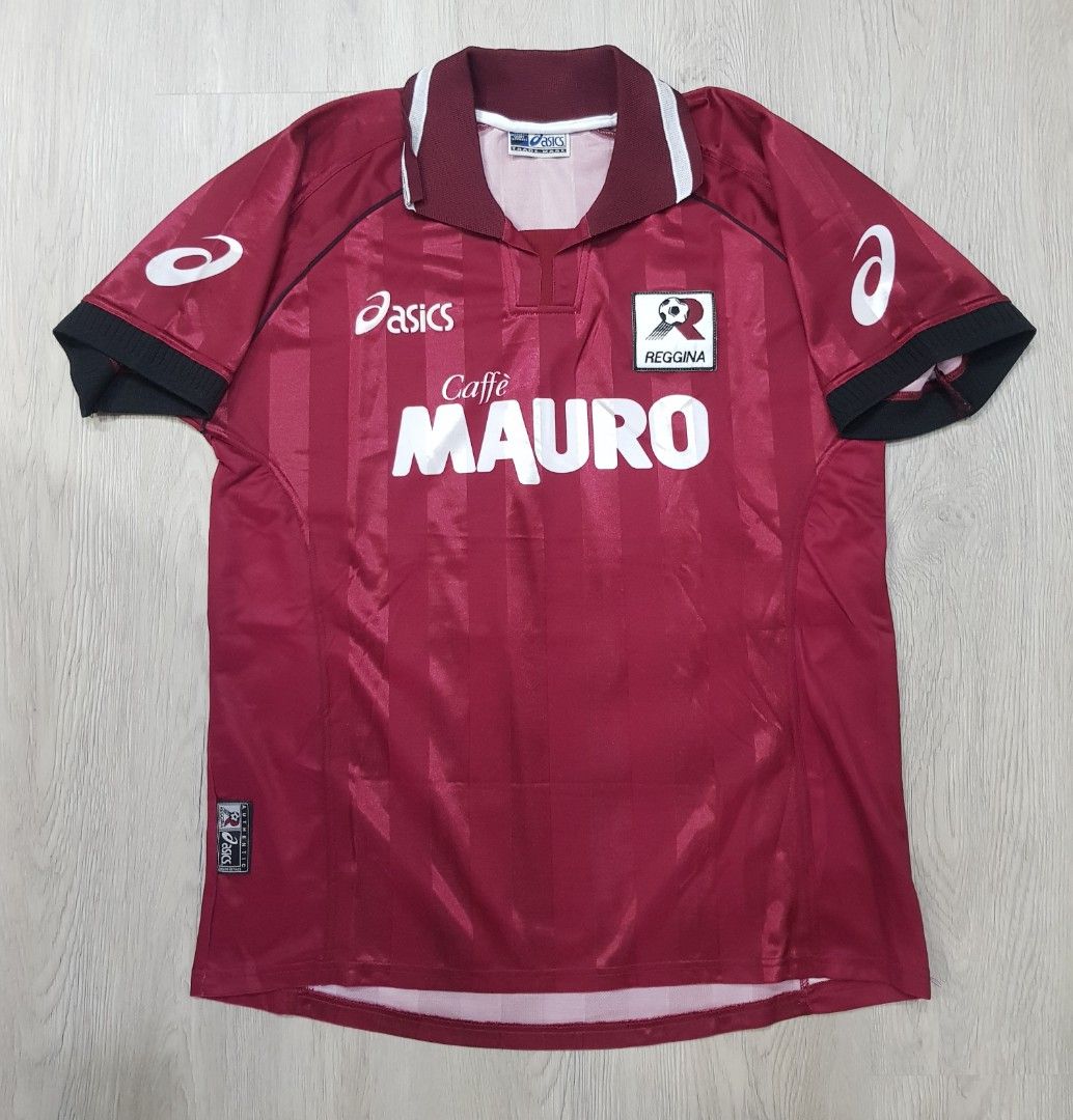 Jersey Reggina 2001 Serie A Jersi Asics Men s Fashion Activewear