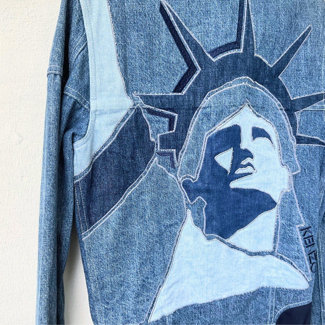 Kenzo statue of liberty sweatshirt best sale