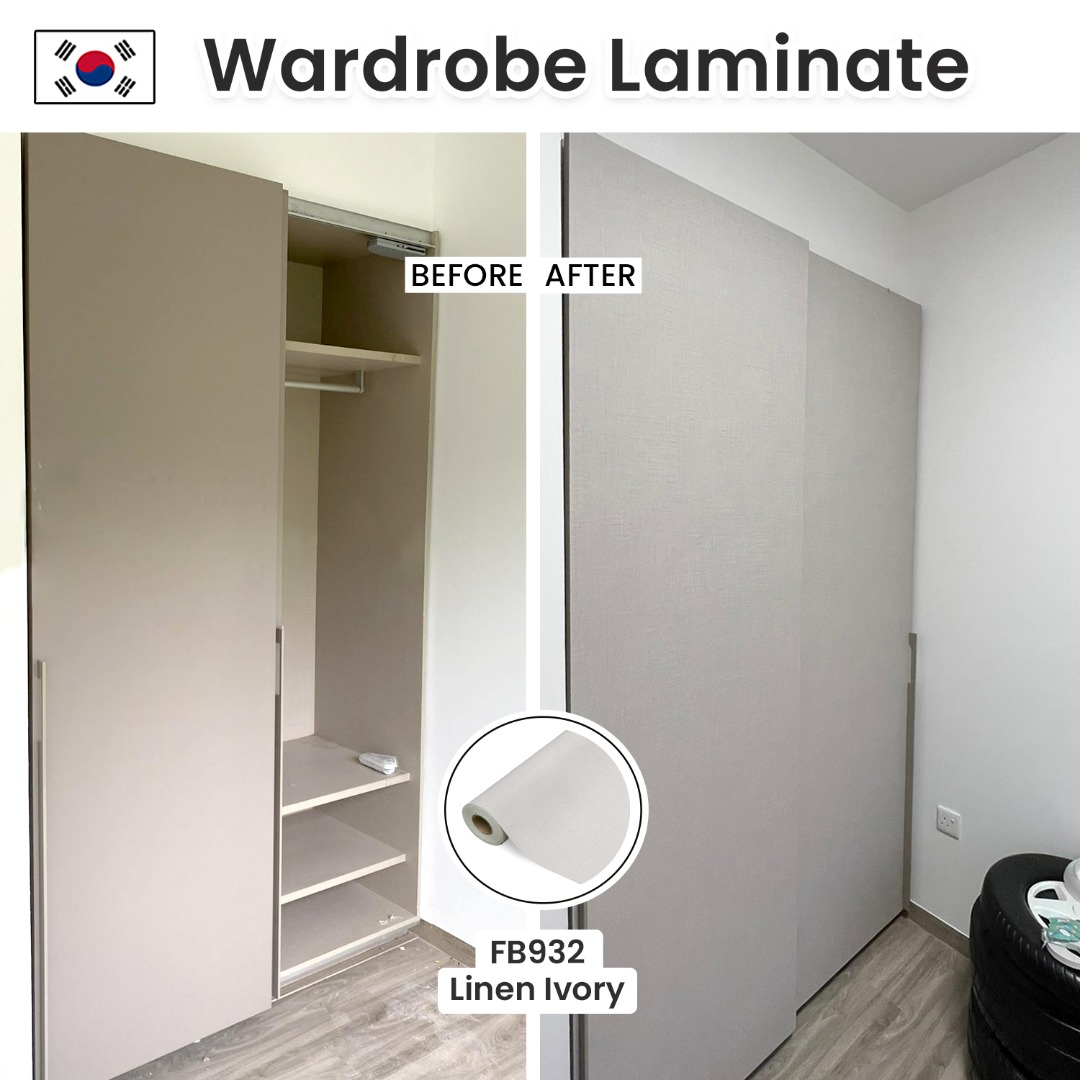 KOREA INFEEL Closet Laminate / Wardrobe Laminate / urniture Wrapping