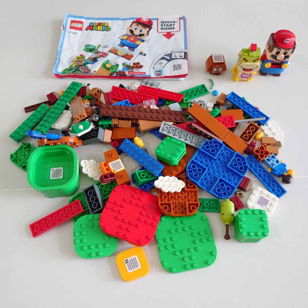 Lego 71360 Super Mario Adventures With Mario Starter Course 71360 Building Kit Hobbies And Toys 6570