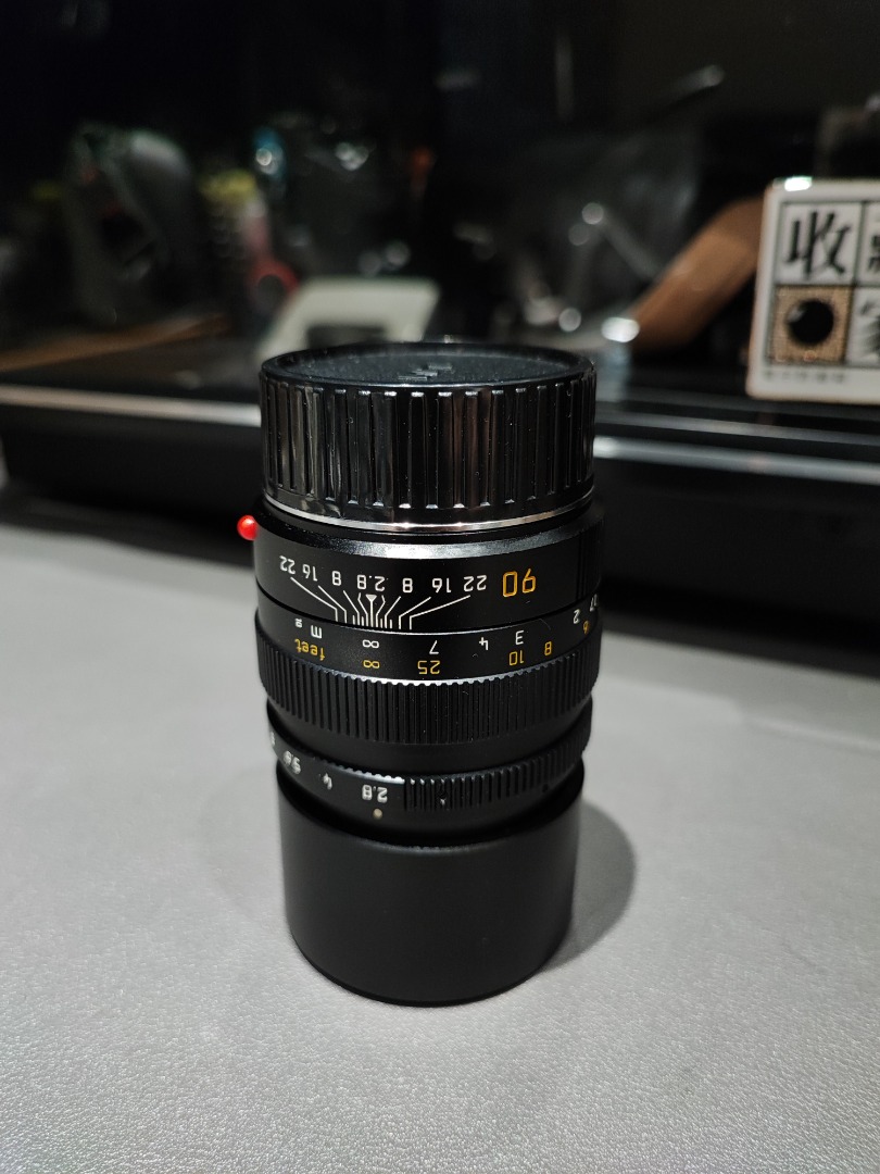 光学美品！木村文乃使用モデル！Leica Elmarit 90mm F2.8 木村文乃使用モデル！Leica Elmarit M 90mm F2.8 1st
