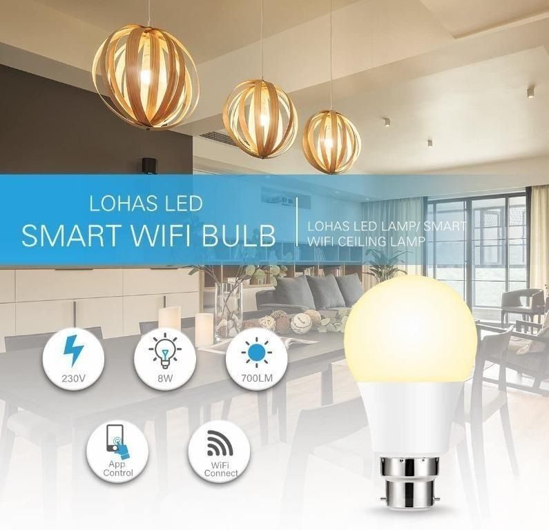 Lohas smart led bulb google home discount