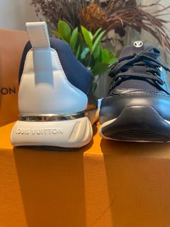 Louis Vuitton Mens 7 US Brown Suede Monogram Energie Sneaker Full Set   Bagriculture