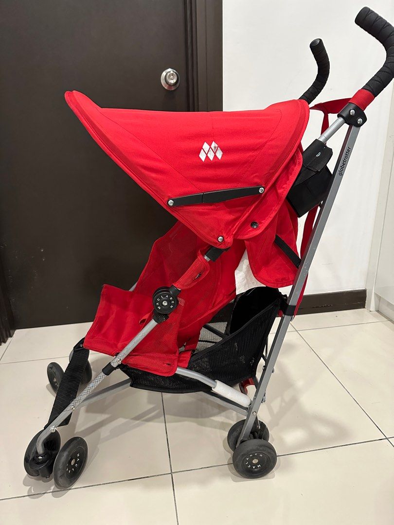 Maclaren Globetrotter Red Babies Kids Going Out Strollers on