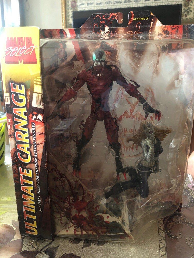 Marvel select ultimate carnage, Hobbies & Toys, Toys & Games on Carousell