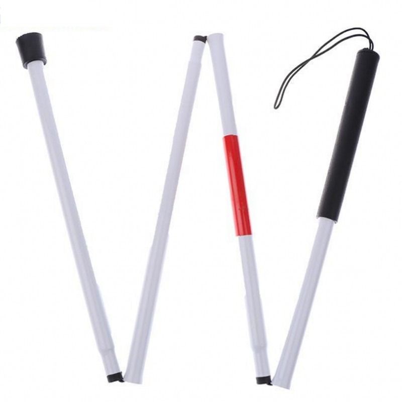MH Visually Impaired Crutch Cane Blind Walking Stick Walker Aluminium