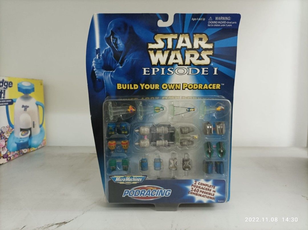 Micro Machines Star Wars Episodes I Build Your Own Podracer 迷你