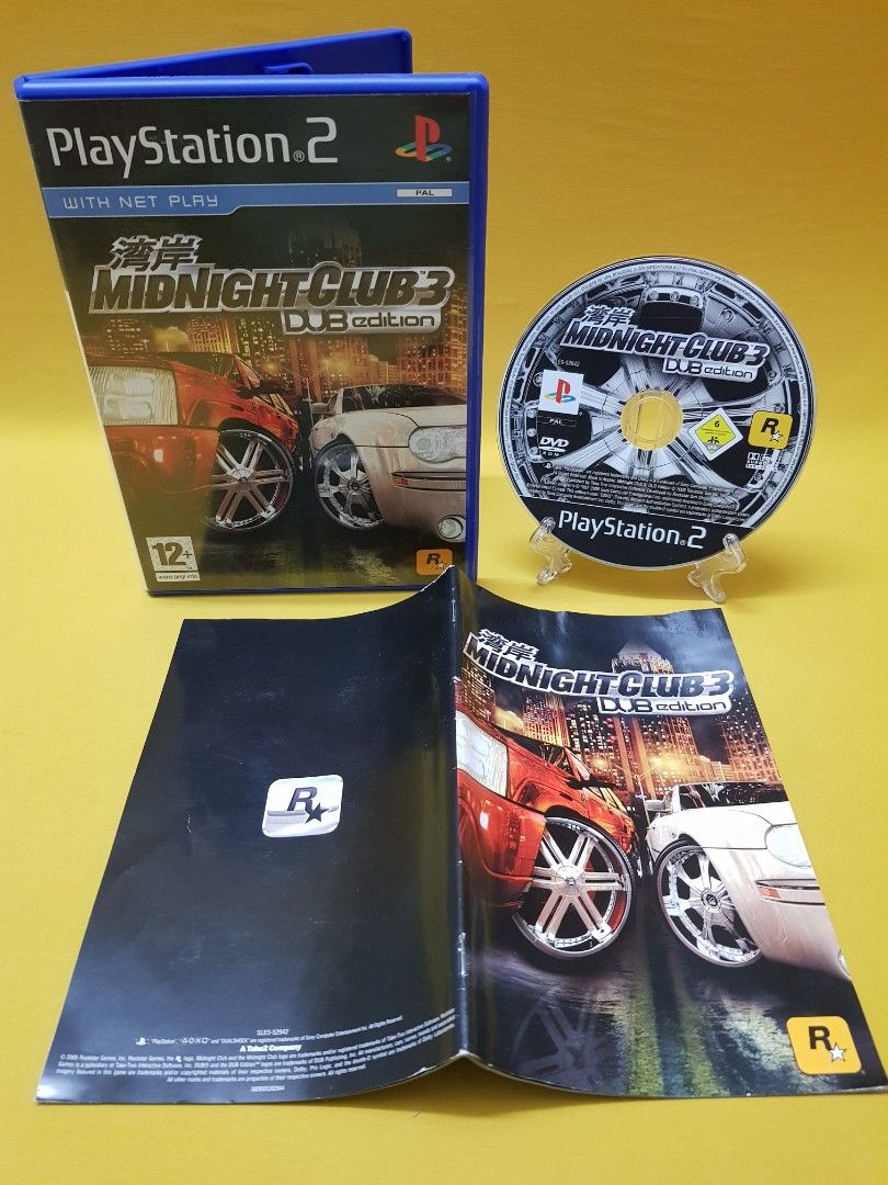 ?MIDNIGHT CLUB 3 DUB EDITION? PS2, Video Gaming, Video Games, PlayStation  on Carousell