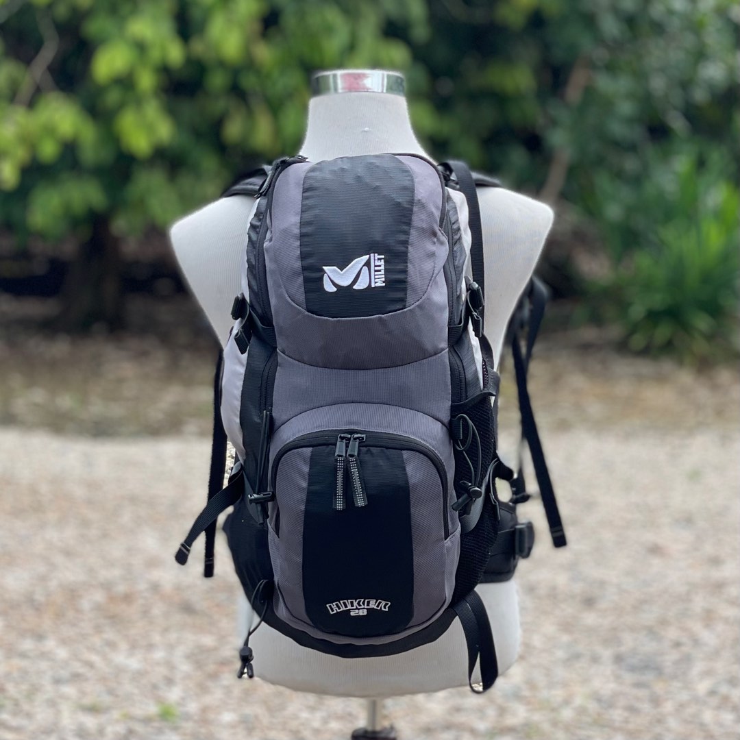 Millet Hiker (28) Backpack With Cover Rain, Men's Fashion, Bags, Backpacks on Carousell