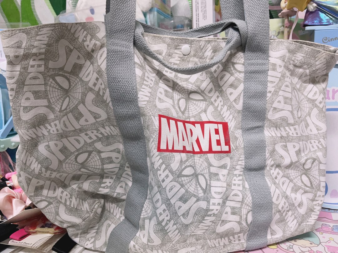 Miniso marvel tote bag, Women's Fashion, Bags & Wallets, Tote Bags on