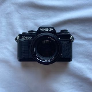 Minolta X-700 連 F/1.4 50mm 鏡頭 單反菲林相機 菲林相機