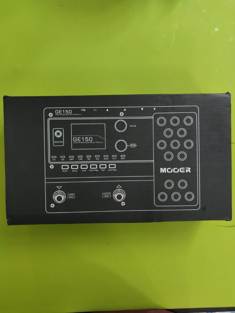 MOOER GE150 AMP Modelling & Multi Effects Pedals with FREE gift, Audio ...