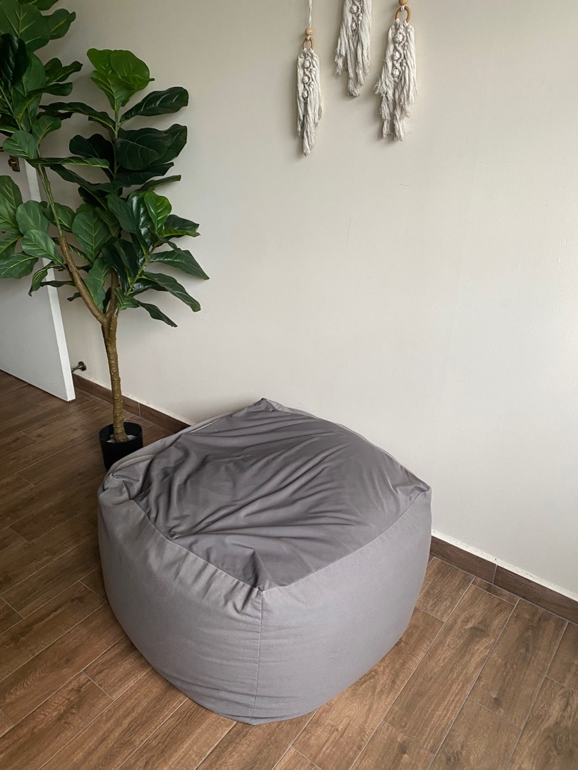 Muji Bean Bag, Furniture & Home Living, Furniture, Chairs on Carousell