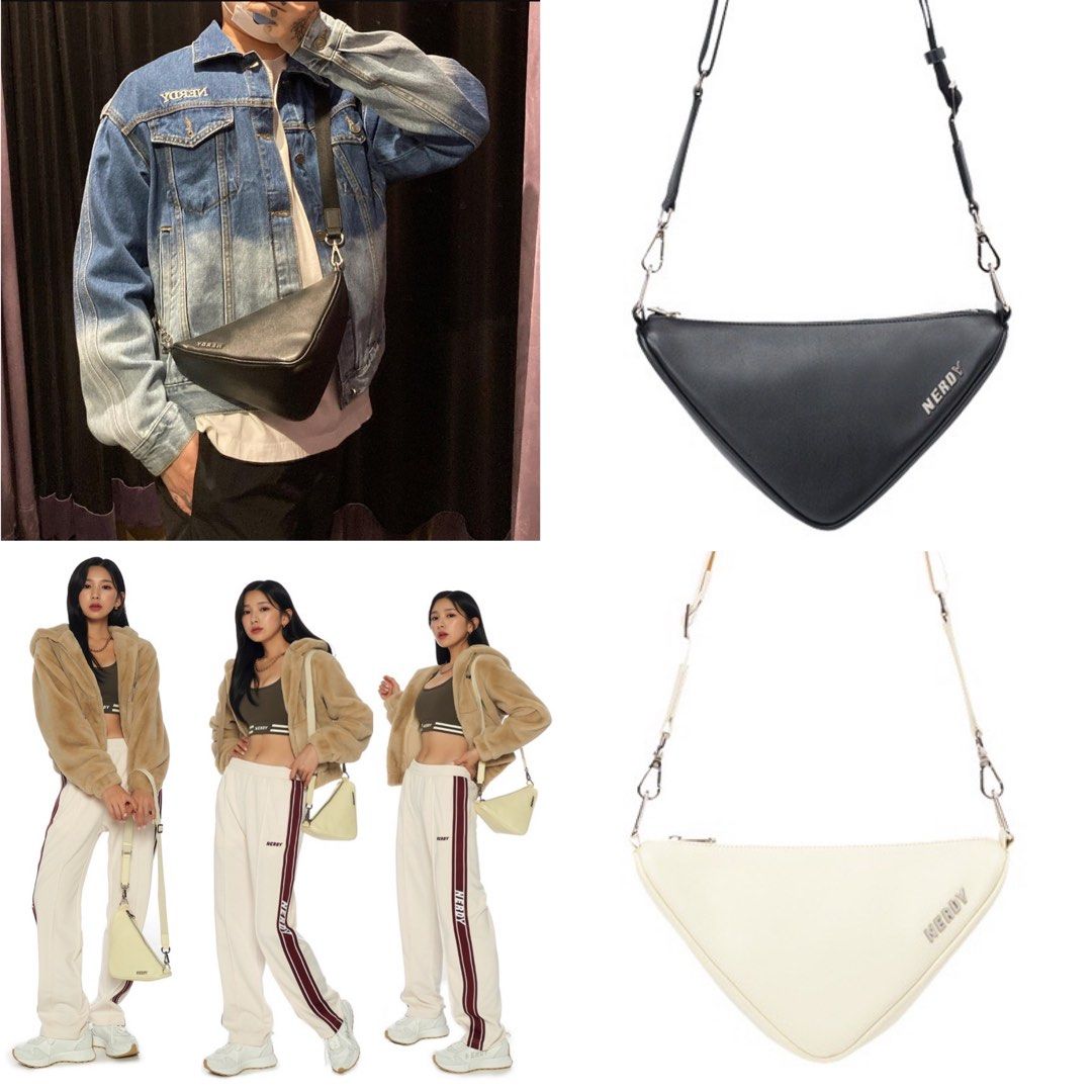 NERDY Triangle Cross Bag, Luxury, Bags & Wallets on Carousell