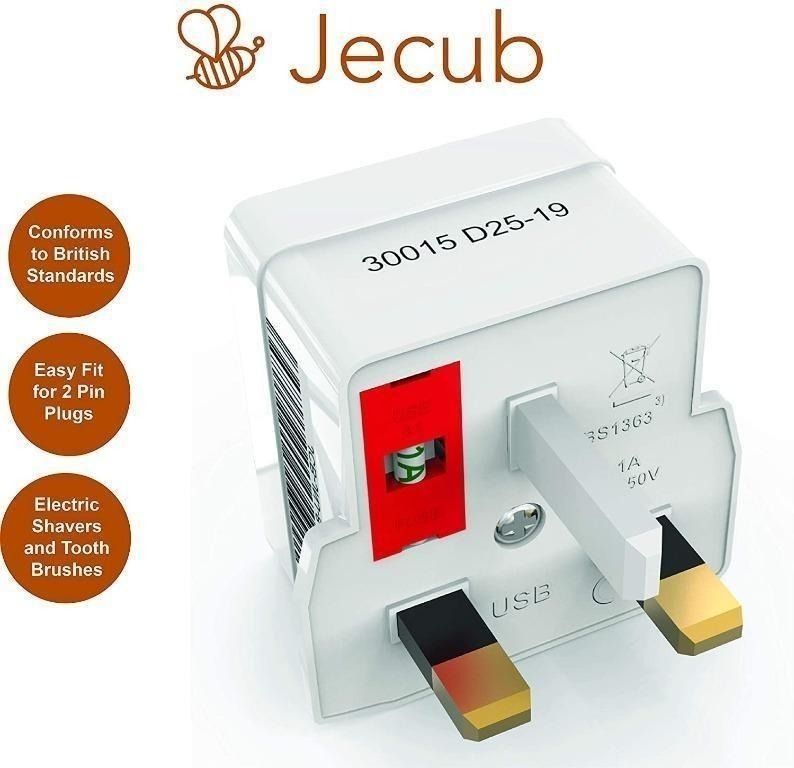 New Arrival! Shaver Plug Adaptor UK Electric Toothbrush Adapter Plug UK
