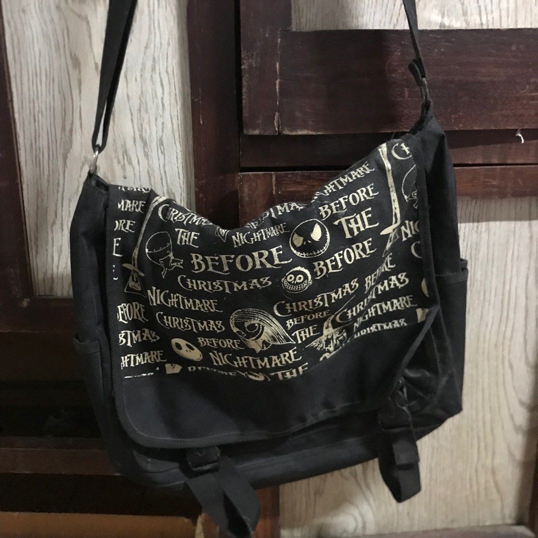 Nightmare before christmas messenger bag