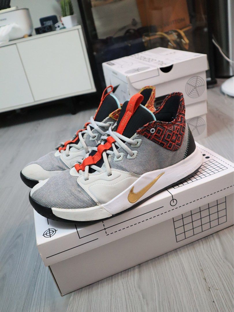 Nike Paul George PG 3 BHM Size 11 Men s Fashion Footwear